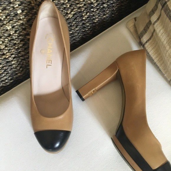 CHANEL Platform Pump Heels 39/8US - Picture 3 of 5